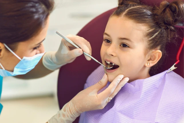 Back-to-school dental checklist for kids and teens during a routine dental exam